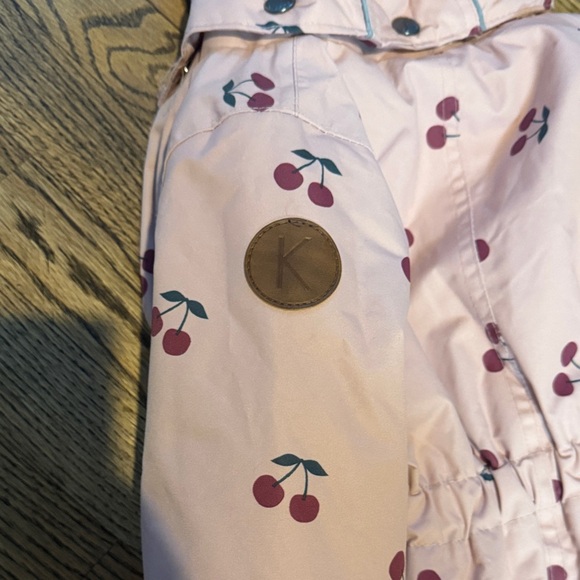 Kuling kids Pink Cherry Print Snowsuit - Picture 8 of 8